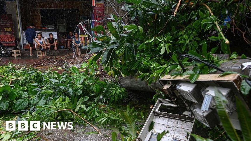 At least 11 dead as typhoon sweeps Vietnam