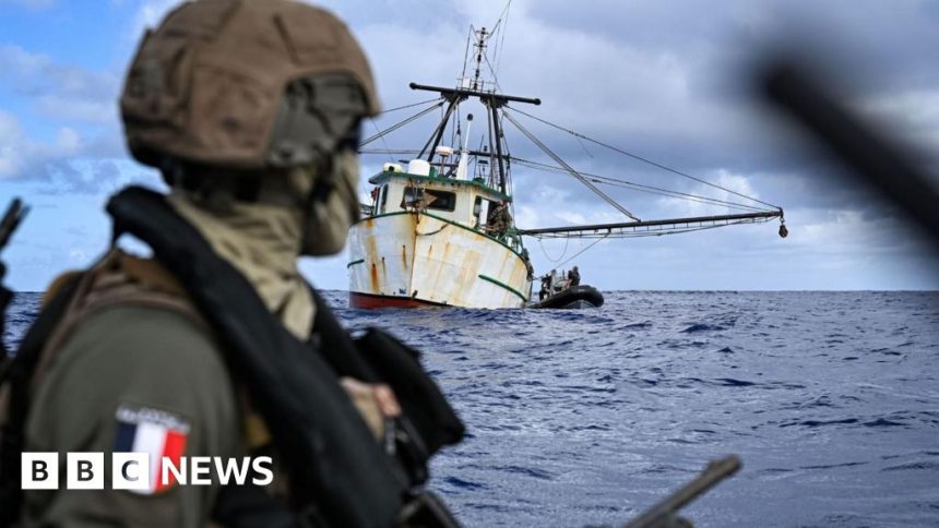 French navy seizes nearly 10 tonnes of cocaine off West African coast