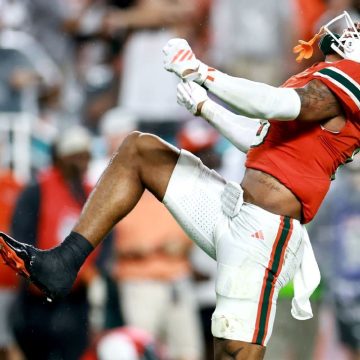 Miami to No. 2; Oklahoma, Indiana, Texas Tech surge in AP Top 25