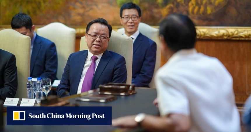 South China Sea tensions downplayed as Manila warmly farewells Beijing envoy