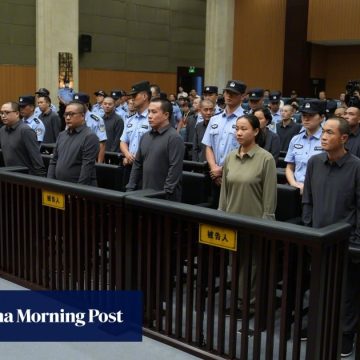 Chinese court hands death sentences to 16 people linked to Myanmar crime family
