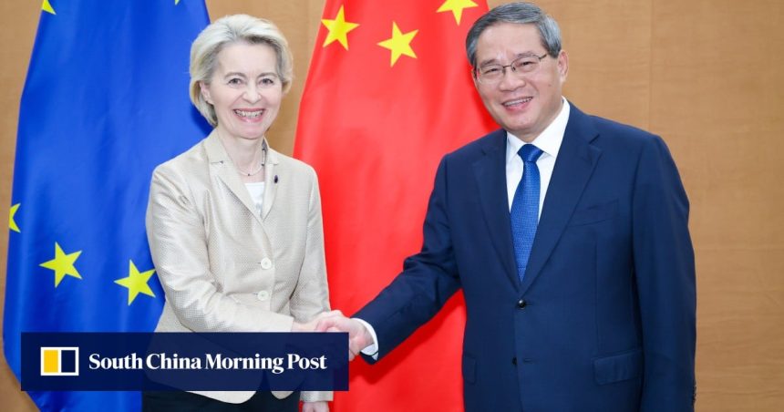 Von der Leyen softens tone as EU seeks China’s help on Ukraine war and climate