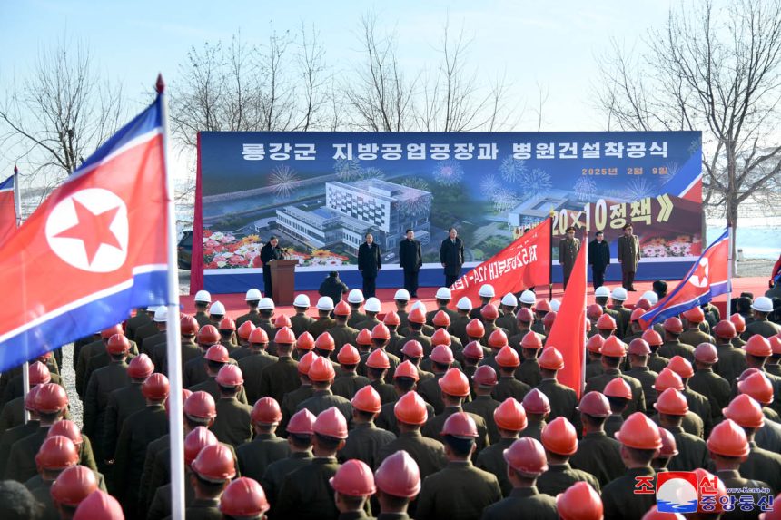 Kim Jong Un demands army fight ‘rural backwardness’ while inspecting hospital