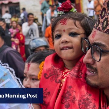 2-year-old chosen as Nepal’s new living goddess, worshipped by both Hindus and Buddhists