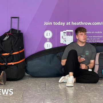 Airports brace for second day of disruption