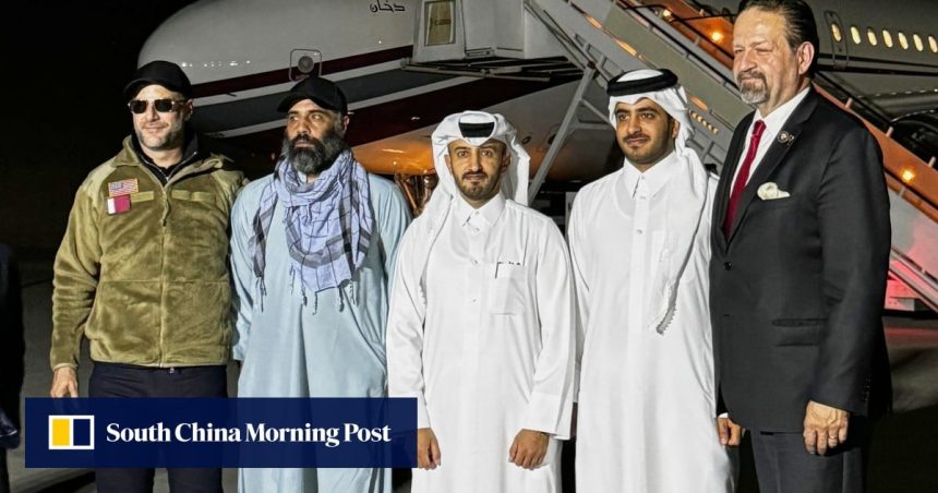 US citizen released by Afghanistan’s Taliban after visit by envoy