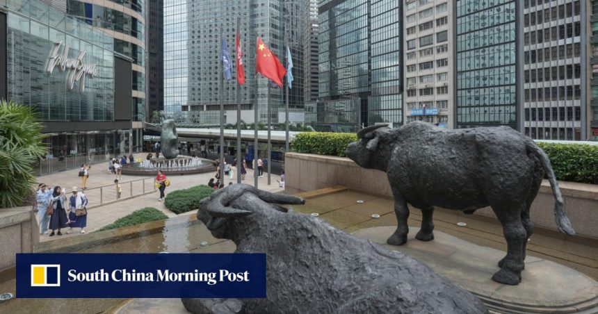 Hong Kong stocks waver amid profit-taking after tech-led rally a day earlier