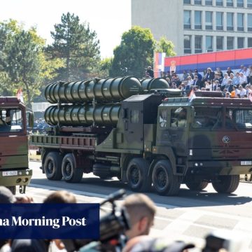 Serbia shows off Chinese missiles in military parade amid high European tensions