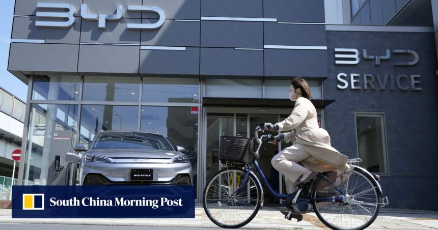 Chinese EV maker BYD brings price war to Japan in bid to ignite demand