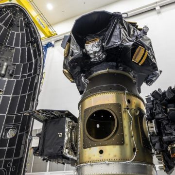 A “cosmic carpool” is traveling to a distant space weather observation post