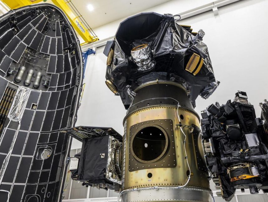 A “cosmic carpool” is traveling to a distant space weather observation post