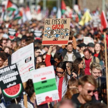Tens of thousands rally in Berlin against German support for Israel | Israel-Palestine conflict News