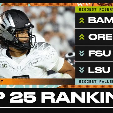B/R's 2025 College Football Experts Top 25 Rankings After Week 5