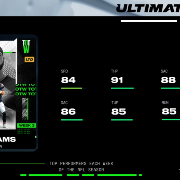 Caleb Williams, Isaiah Rodgers join Madden NFL 26 Team of the Week 3