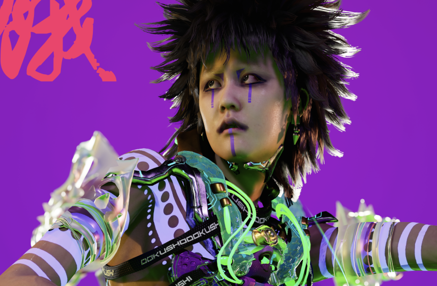 Lu Yang's 2022 artwork "Doku-Hungry Ghost" was among the 21 pieces acquired through the partnership in 2024.