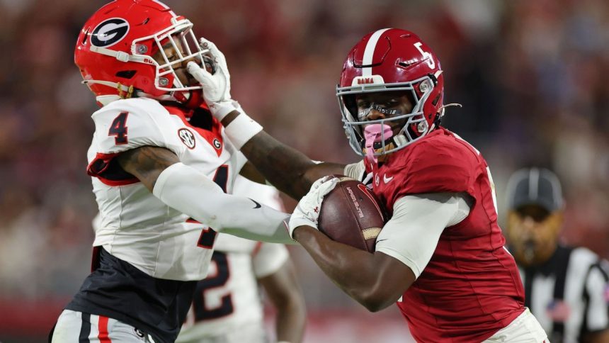 College football Week 5: Alabama-Georgia, Oregon-Penn State, more