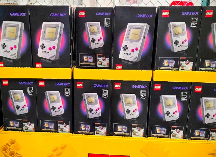 Costco is already selling piles of Lego Game Boys cheaper than the Lego company