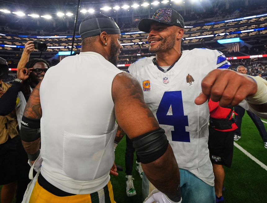 Dak Prescott Didn't Trash Talk Micah Parsons, Reacts to Viral Sack in Packers-Cowboys