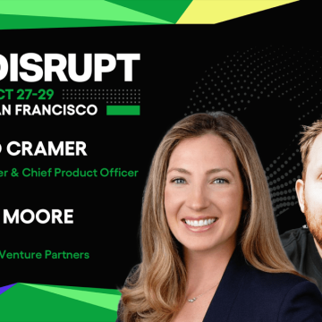 TechCrunch Disrupt 2025 Lauri Moore and David Cramer