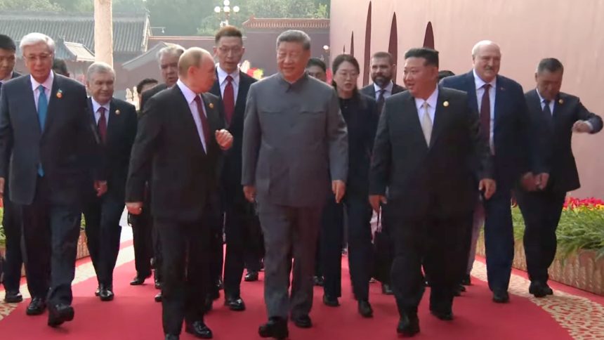 Kim Jong Un grins as Xi and Putin talk ‘immortality’ in hot mic moment