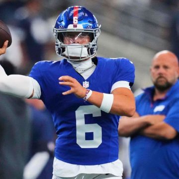 Giants' Brian Daboll names Jaxson Dart QB1 for rest of season