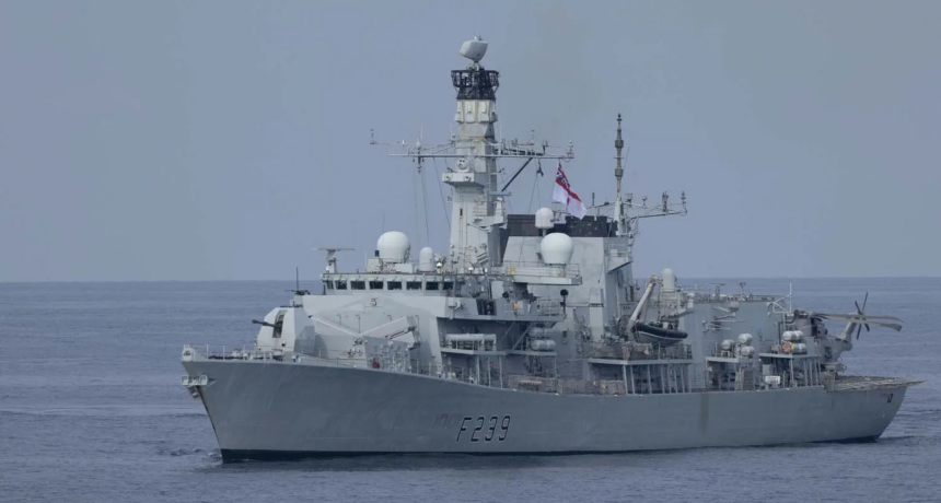 UK warship carries out North Korean sanctions monitoring mission near Japan