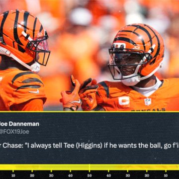 Ja'Marr Chase Says He Told Tee Higgins to 'F--king Ask' for Targets from Bengals
