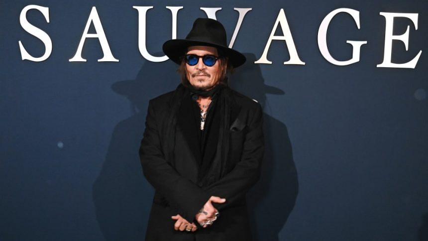 LONDON, ENGLAND - SEPTEMBER 23: Johnny Depp attends the Dior Sauvage London pop-up launch party on September 23, 2025 in London, England. (Photo by Dave Benett/Getty Images for Parfums Christian Dior)