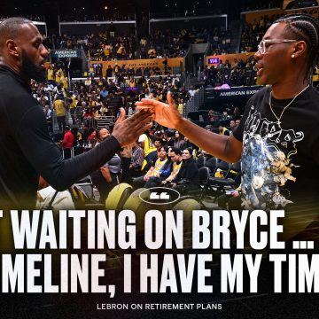 Lakers' LeBron James Talks Luka, Son Bryce's Impact on NBA Retirement Decision