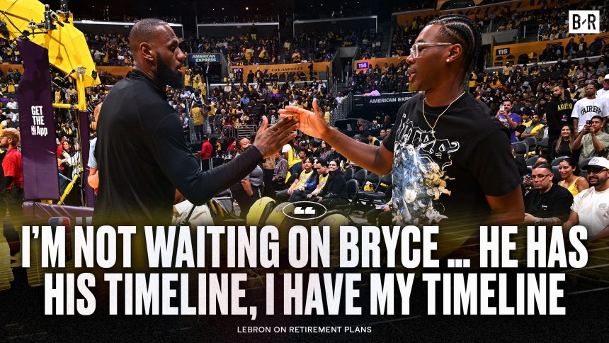 Lakers' LeBron James Talks Luka, Son Bryce's Impact on NBA Retirement Decision