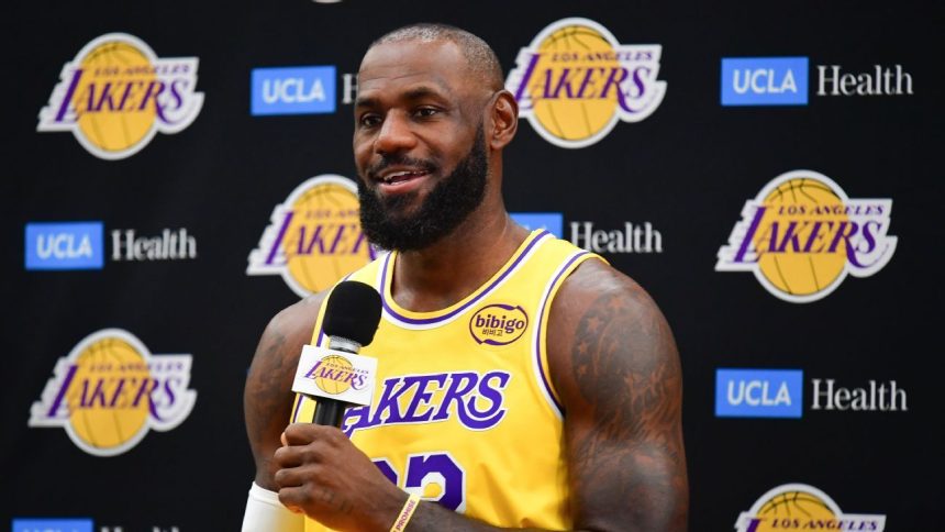 LeBron excited by Lakers' revamped roster, 'not worried' about future