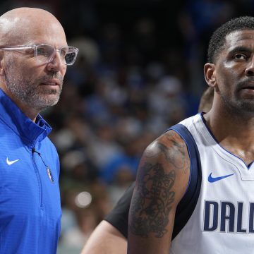Mavs' Jason Kidd Denies Kyrie Irving Is 'Ahead of Schedule' in Knee Injury Rehab