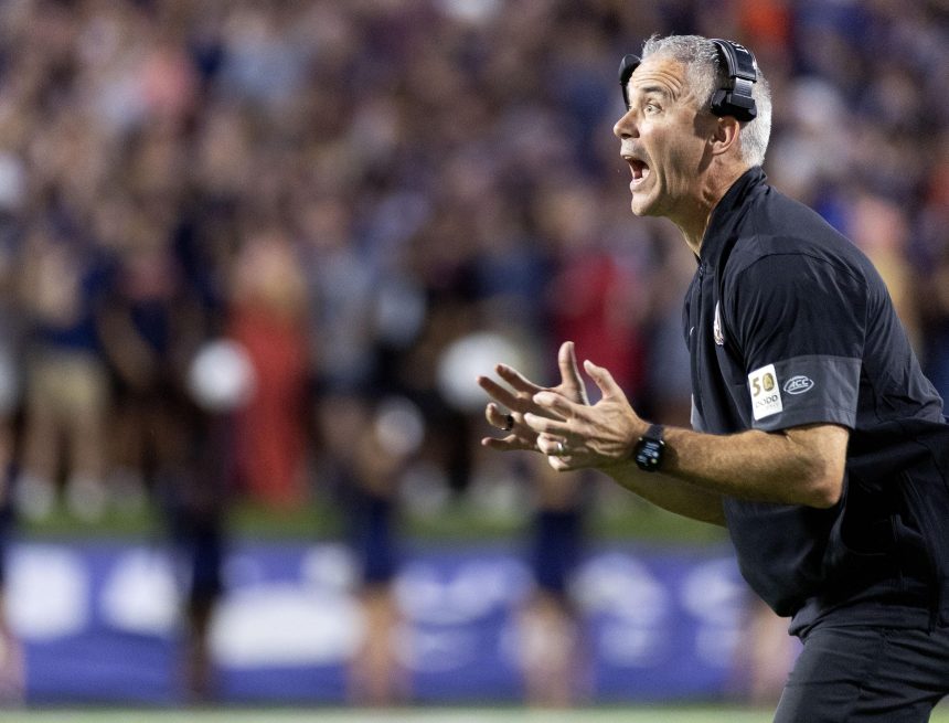 Mike Norvell, No. 8 FSU Criticized By CFB Fans After Upset Loss to Unranked UVA