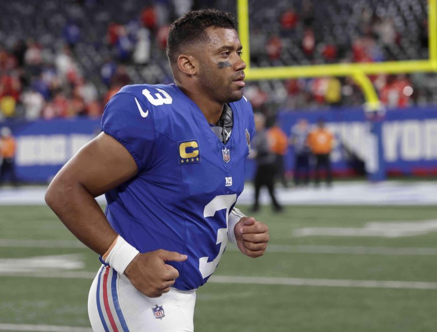 NFL Insiders Reportedly 'Assumed' Russell Wilson Would Be Cut By Giants After Benching