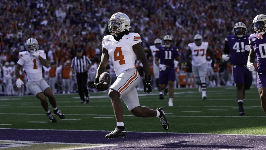 No. 1 OSU Beats Washington as Jeremiah Smith, Julian Sayin, Bo Jackson Thrill Fans