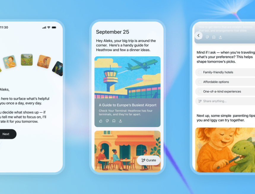 ChatGPT's new Pulse feature.