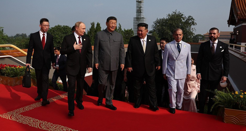 The optics of Kim Jong Un’s appearance at China’s military parade