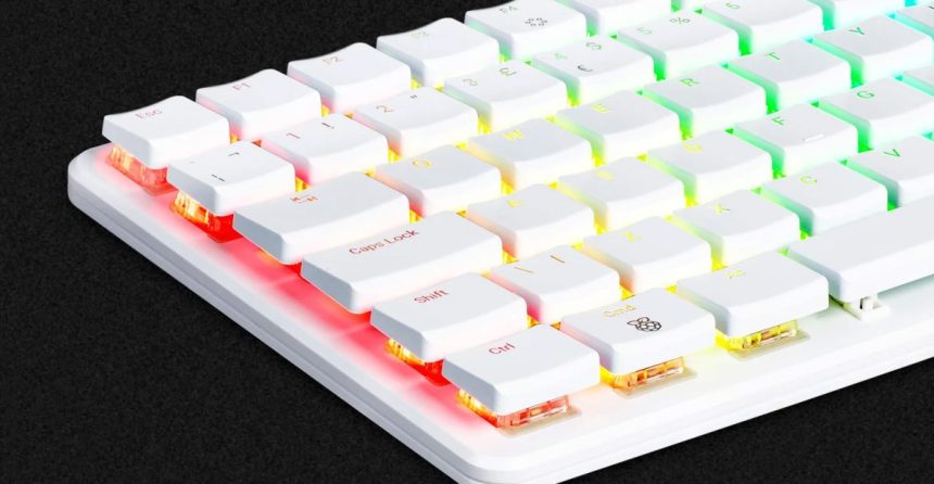 Raspberry Pi upgraded its keyboard computer with mechanical switches and SSD storage