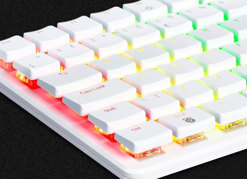 Raspberry Pi upgraded its keyboard computer with mechanical switches and SSD storage