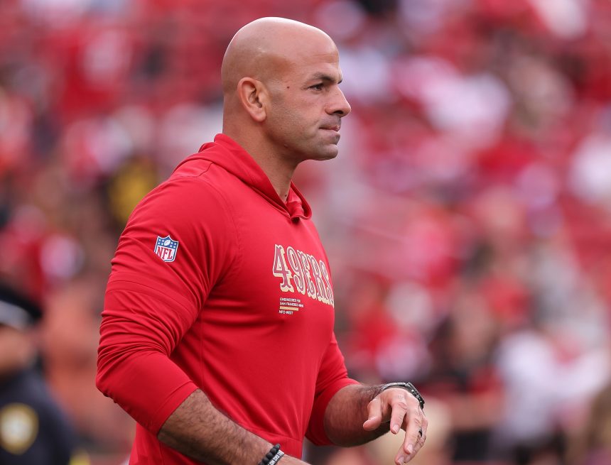 Robert Saleh, Jags' Liam Coen Exchange Words After 49ers DC's Sign-Stealing Comments