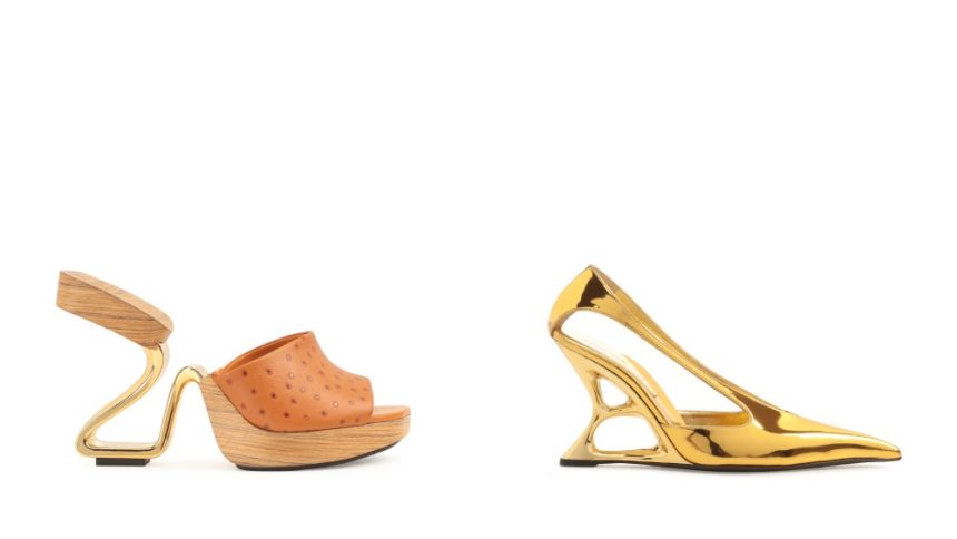 Sergio Rossi shoes Richard Zinon Milan Fashion Week