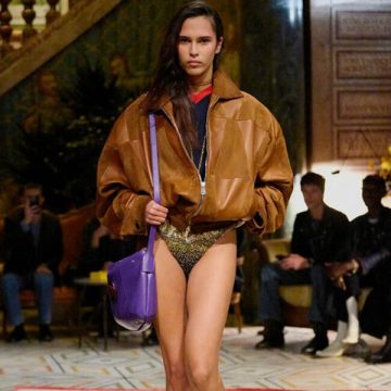 Versace: Dario Vitale debuts with love letter to Gianni