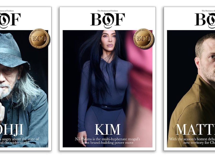 Yohji Yamamoto, Kim Kardashian and Chanel’s Matthieu Blazy Are This Year’s BoF 500 Cover Stars