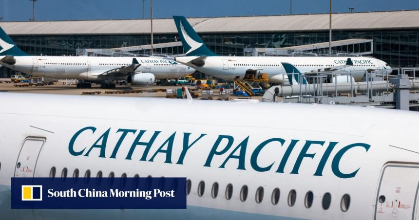 Firefighters called as Cathay flight from Beijing lands in Hong Kong with ‘defective’ part