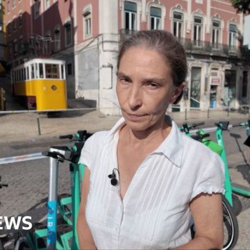 BBC correspondent at scene of Lisbon funicular crash
