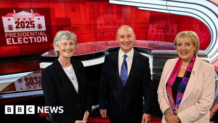 Irish presidential hopefuls go head to head in first TV debate