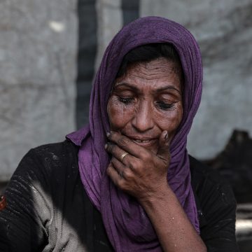 Nelson Mandela’s grandson reads story of Palestinian mother in Gaza | Gaza