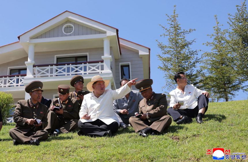 North Korean state media ignores flooding as Kim Jong Un visits fishing village