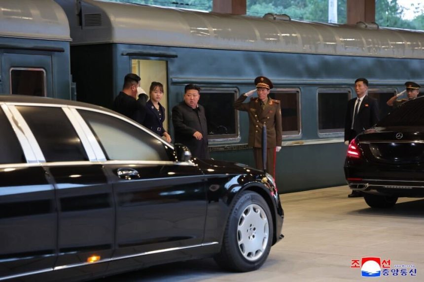 Kim Jong Un arrives back in North Korea after talks with Putin and Xi in China