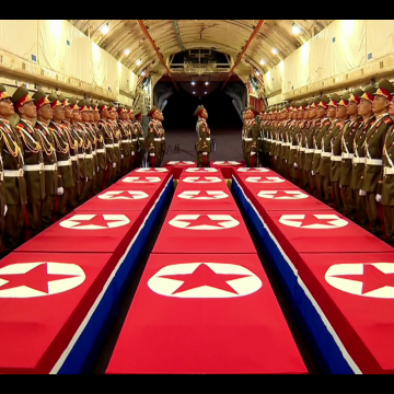 Russian plane secretly delivered dead North Korean soldiers to Pyongyang: KCTV